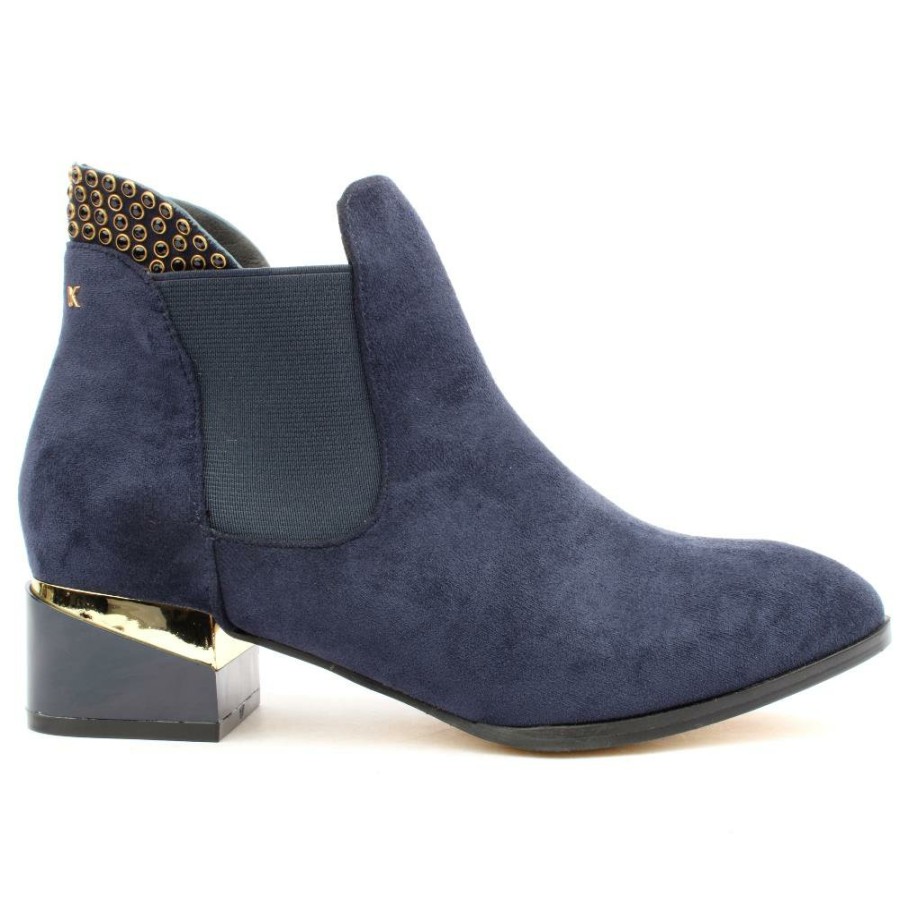 Women Kate Appleby | Acle Ankle Boot - Navy Suede