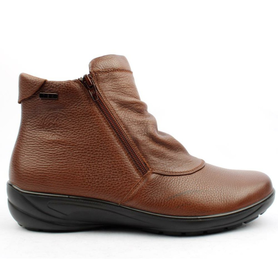 Women G Comfort | Zip Boot P9521 - Tan