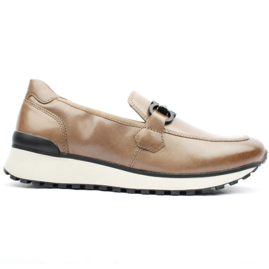 Women Caprice | 24707 Slip On Shoe - Taupe