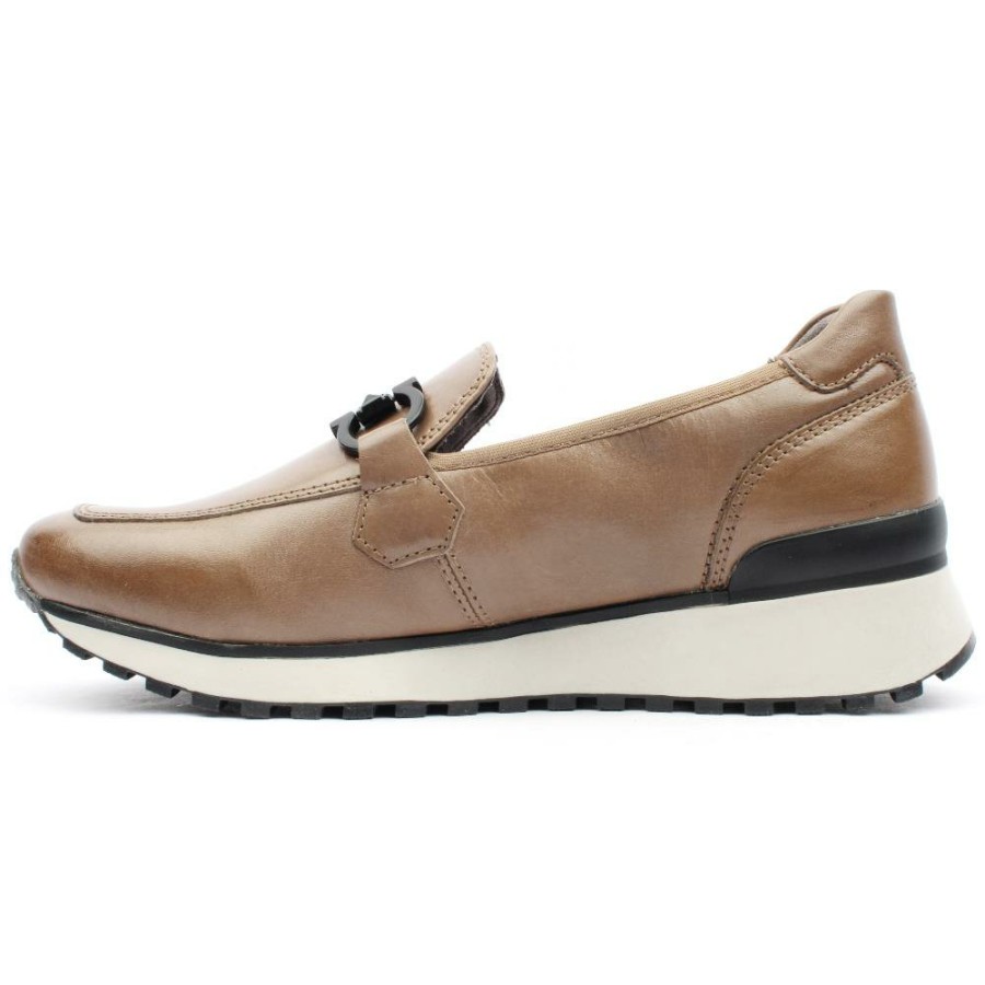 Women Caprice | 24707 Slip On Shoe - Taupe