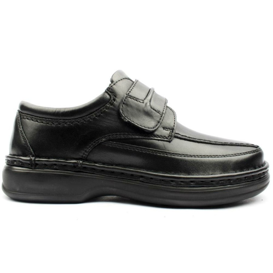 Men Ara | Velcro Mens 17101 - Black