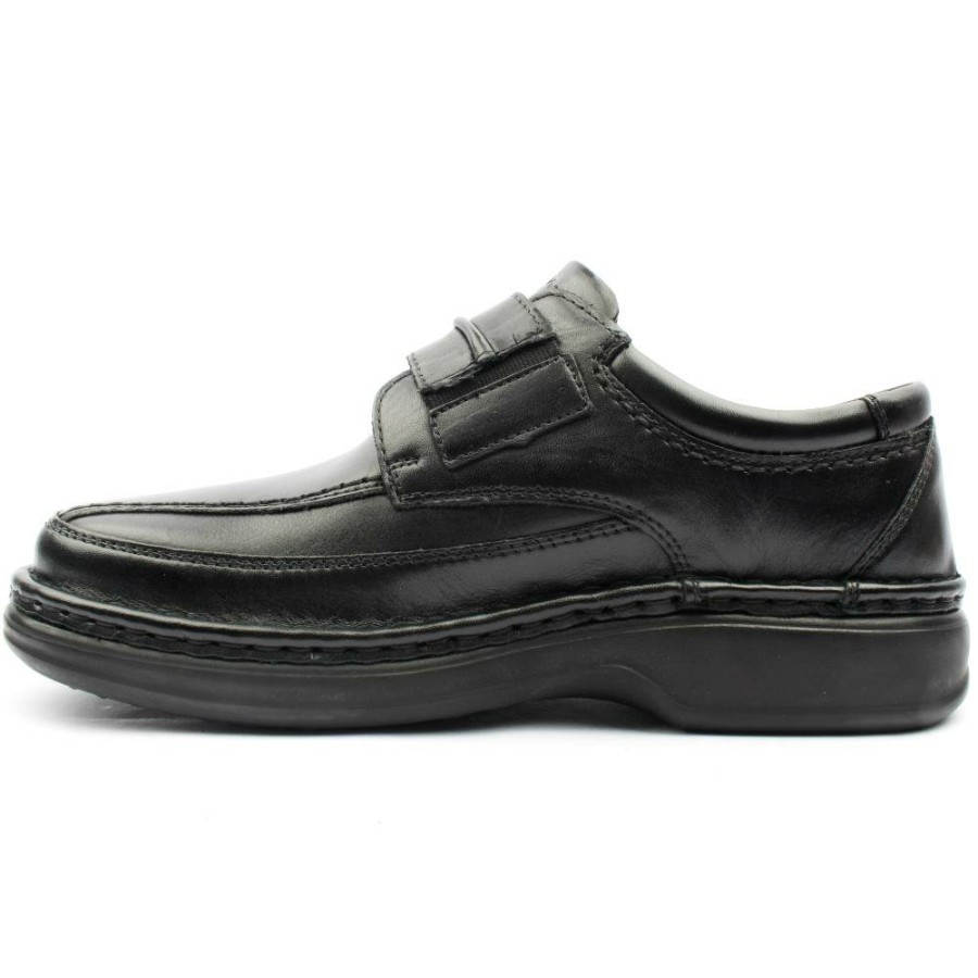 Men Ara | Velcro Mens 17101 - Black