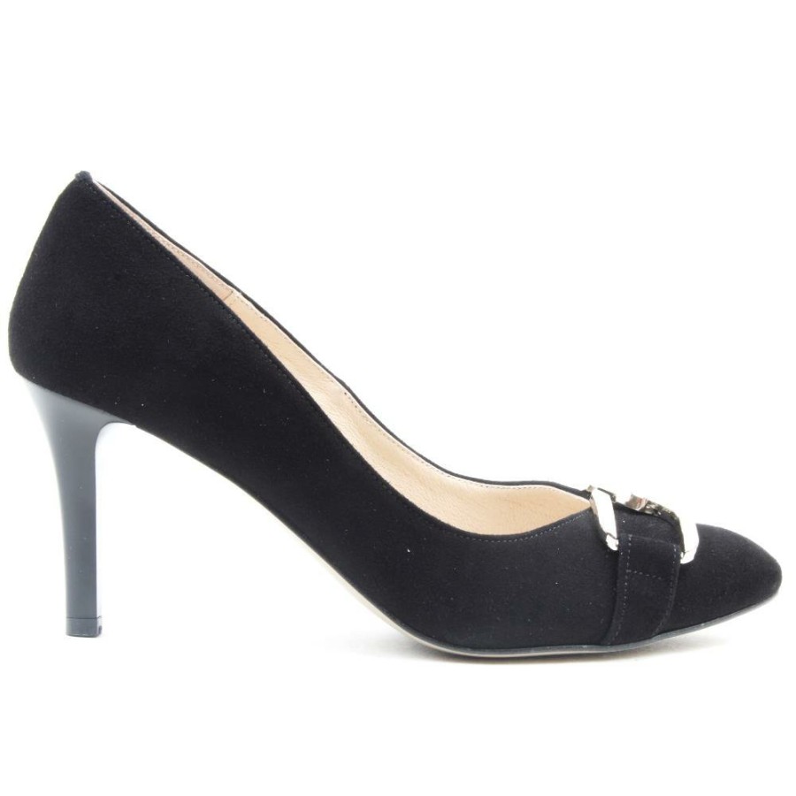 Women Emis | 7917 442 Dress Shoe - Black Suede