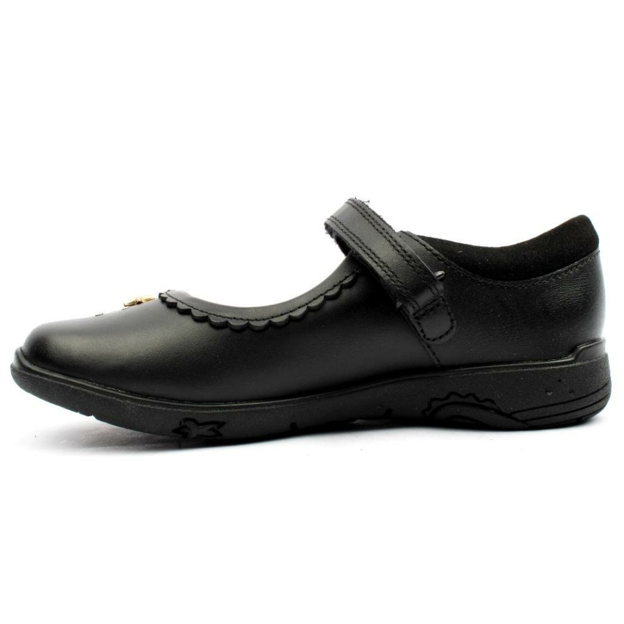 Kids Clarks | Relda Sea K Strap Shoe - Black E