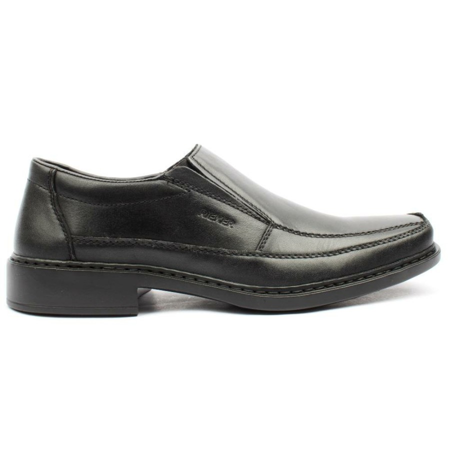 Men Rieker | B0873 Slip On Shoe - Black