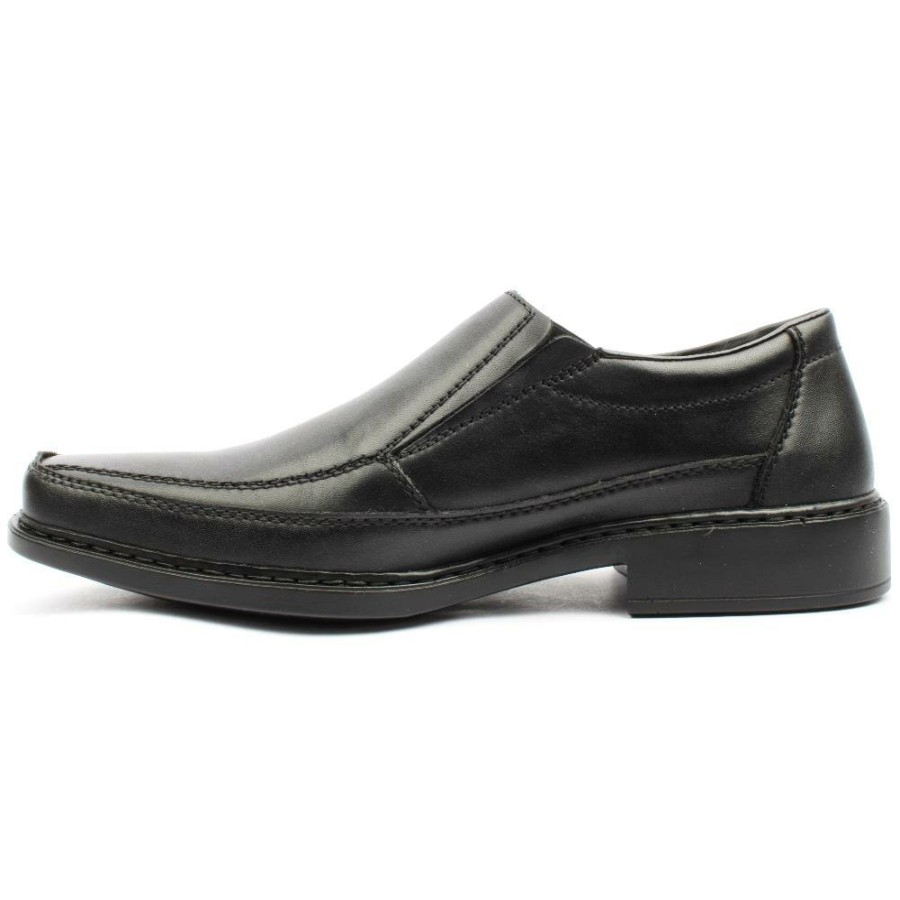 Men Rieker | B0873 Slip On Shoe - Black