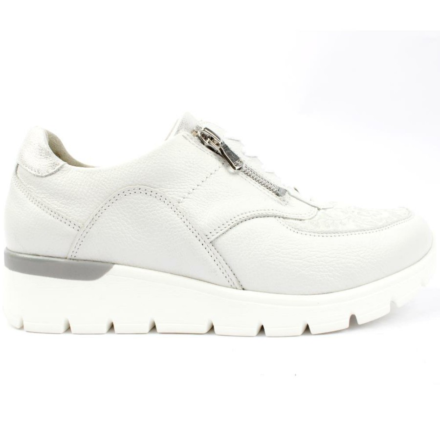 Women Waldlaufer | Laced Shoe 626K02 - White