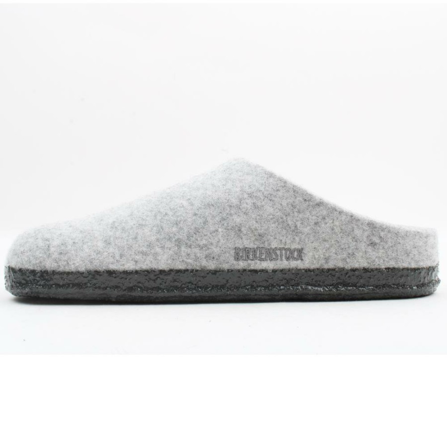 Women Birkenstock | 1014934 Fleece Clog - Light Grey