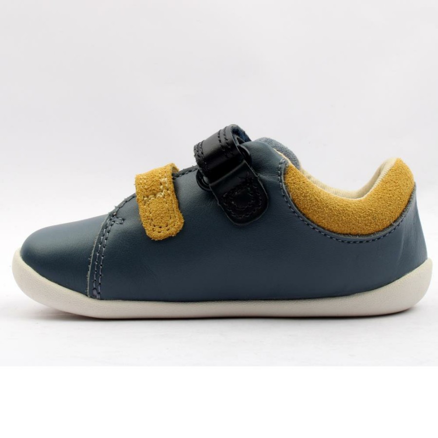 Kids Clarks | Roamer Race T Shoe - Denim F