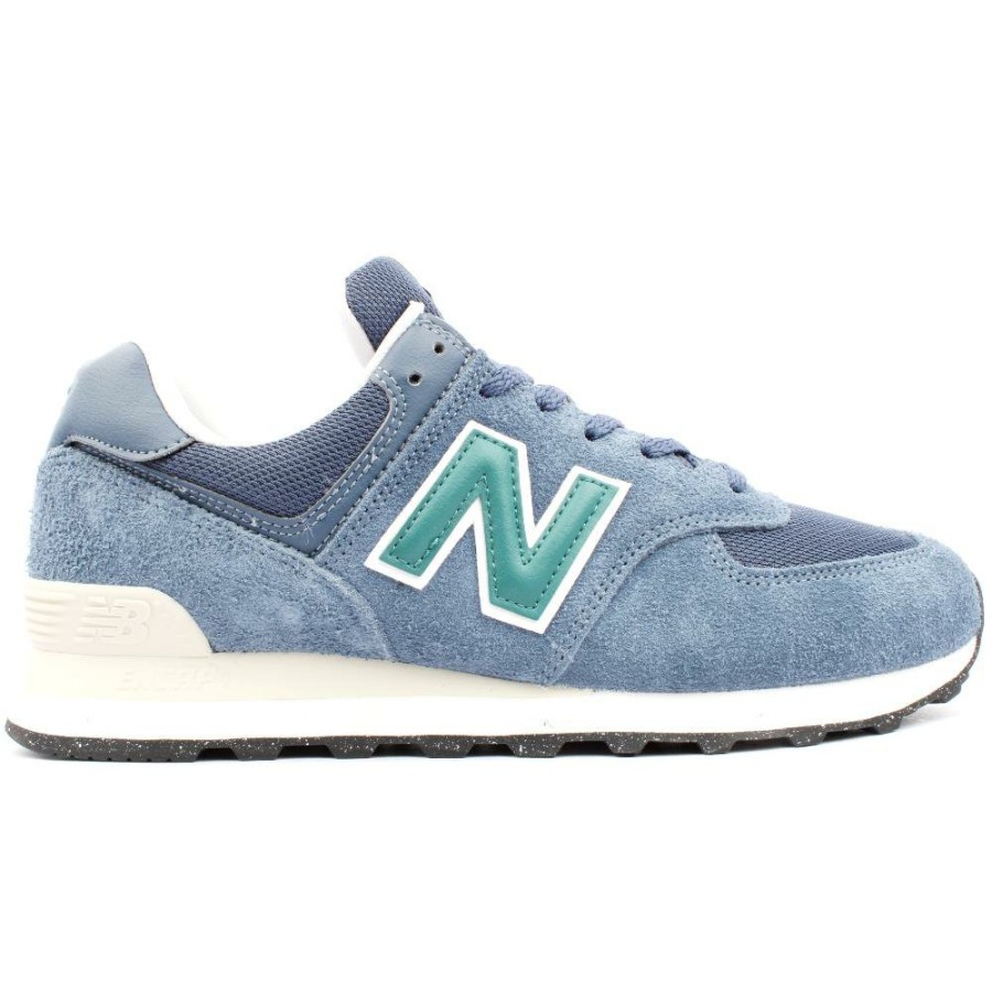 Men New Balance | U574Sng Trainer - Navy Green