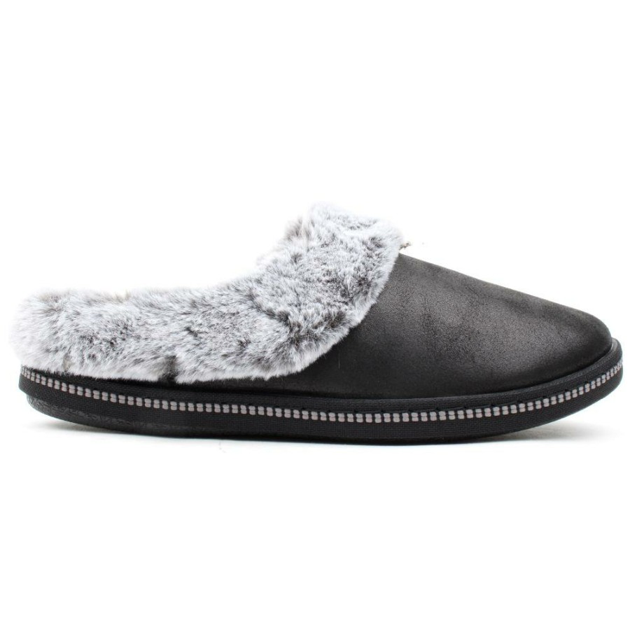 Women Skechers | 167625 Slippers - Black