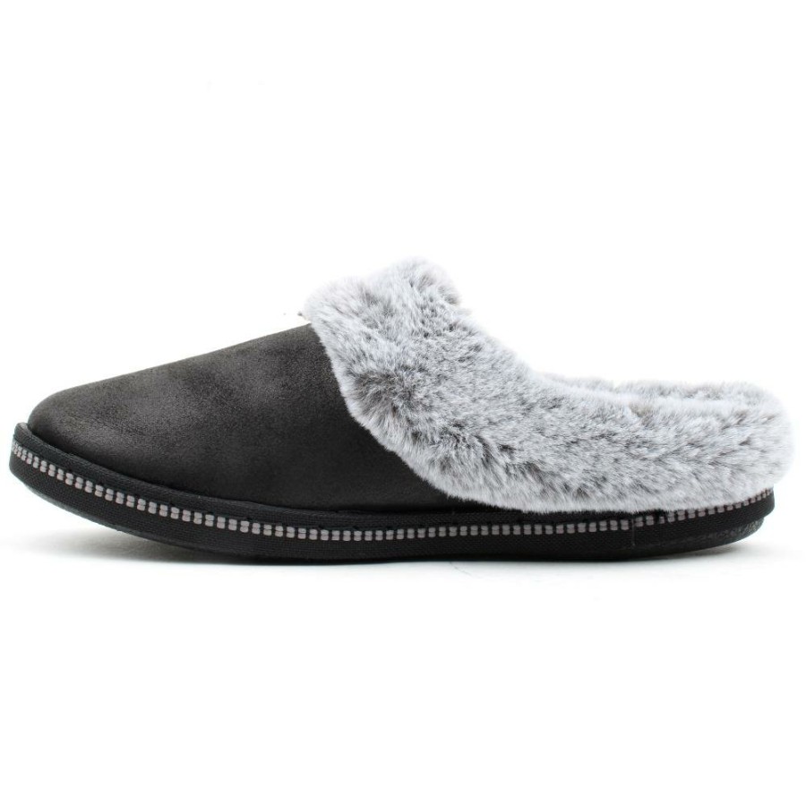 Women Skechers | 167625 Slippers - Black