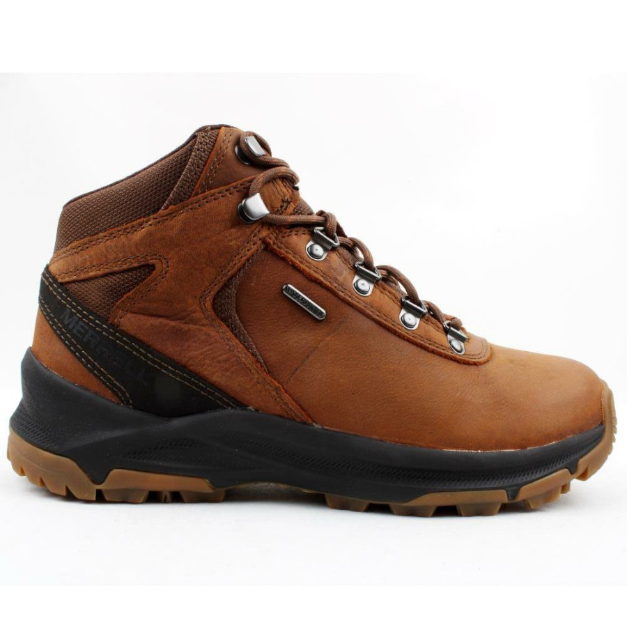 Men Merrell | J500121 Erie Mid Boot - Tan