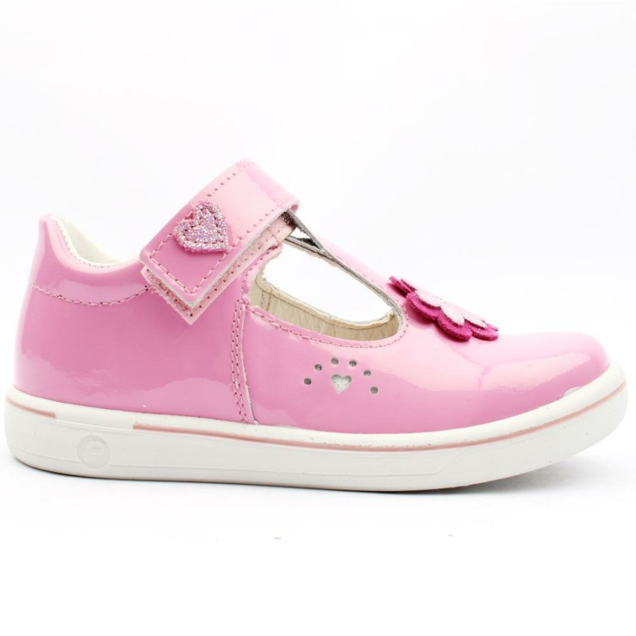 Kids Ricosta | 2601002 T Bar Shoe - Pink Patent