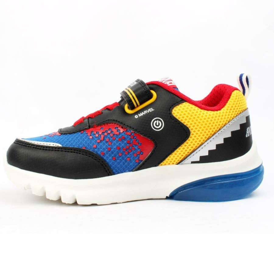 Kids Geox | J45Lbe Trainer - Black Blue