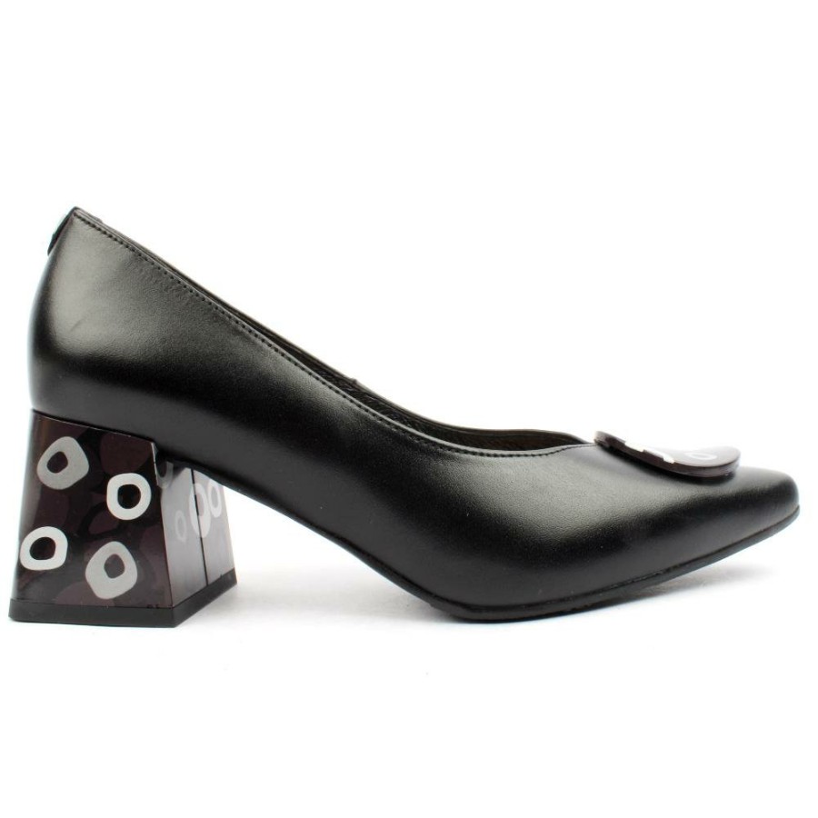 Women Bioeco by Arka | Bioeco 6440 308 Heeled Shoe - Black