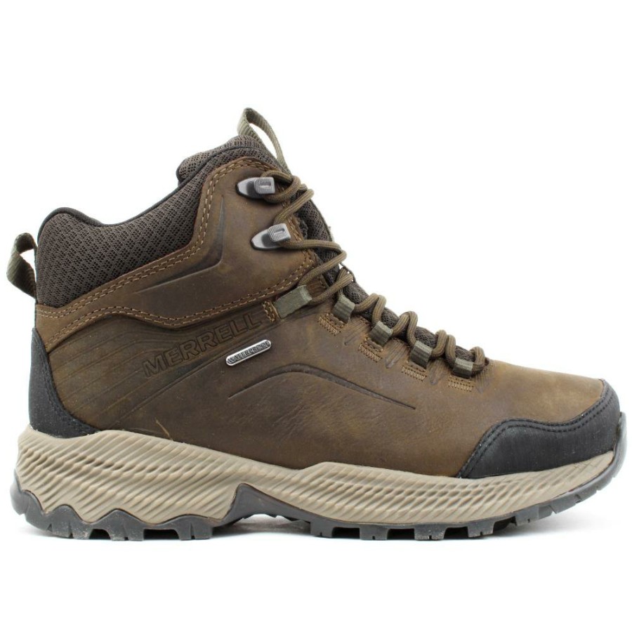 Men Merrell | J16497 Forestbound Boot - Taupe