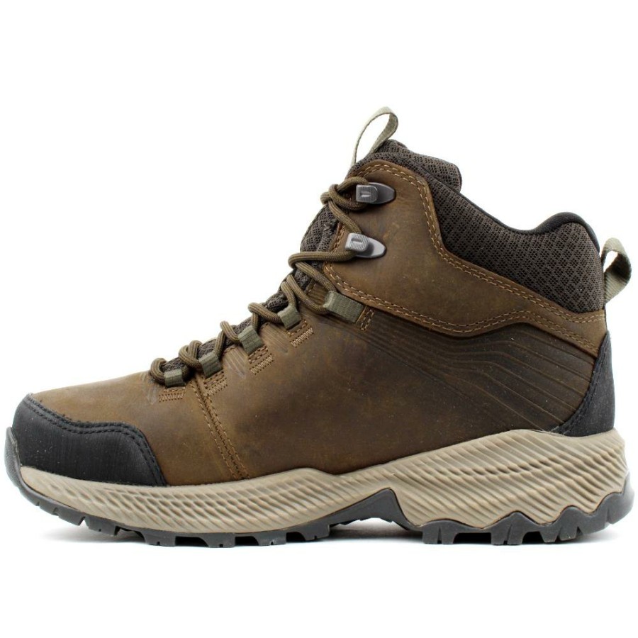 Men Merrell | J16497 Forestbound Boot - Taupe