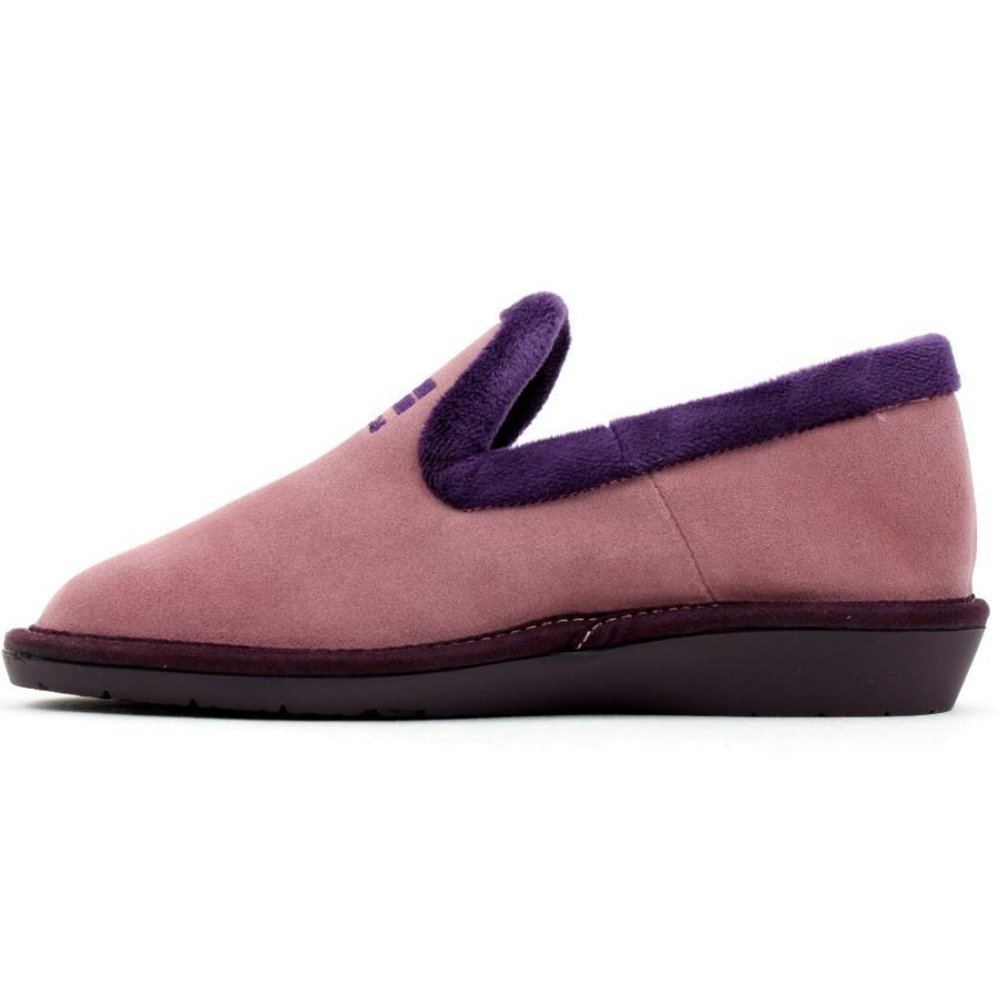 Women Nordika | 305 Suede Slipper - Mauve