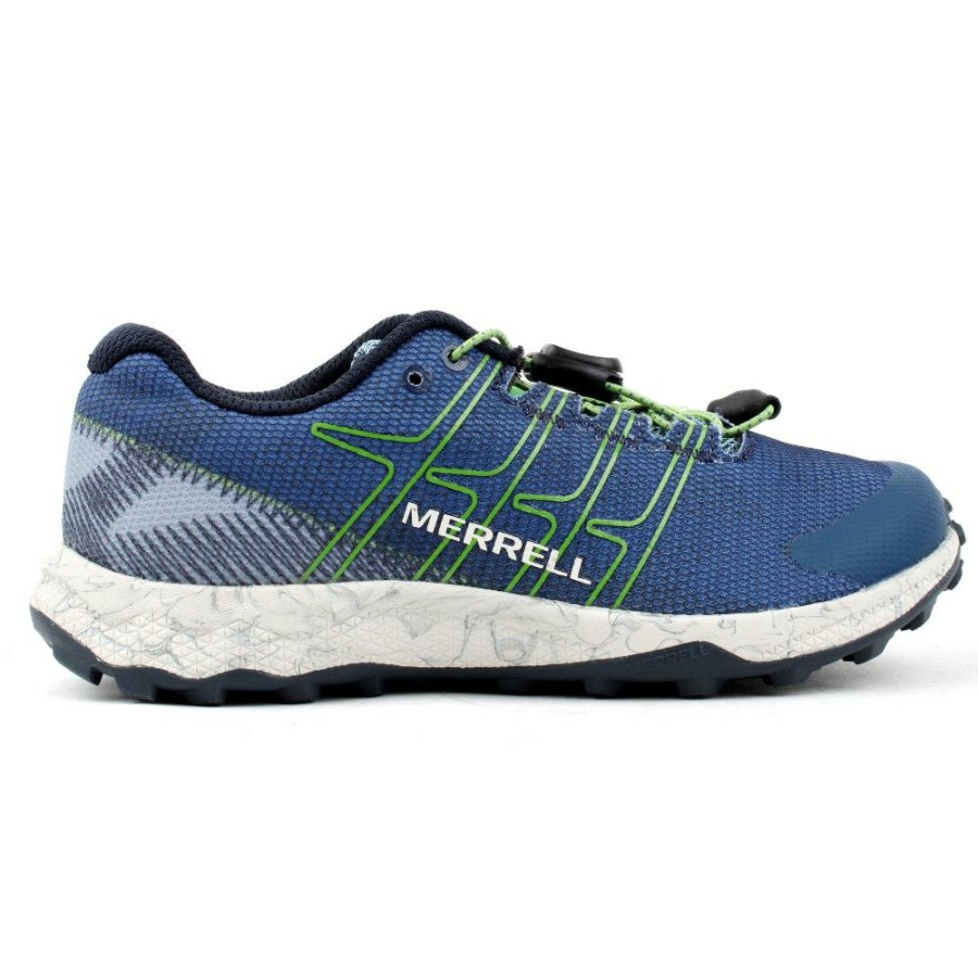 Kids Merrell | Mk265735 Moab Flight Low - Blue Multi