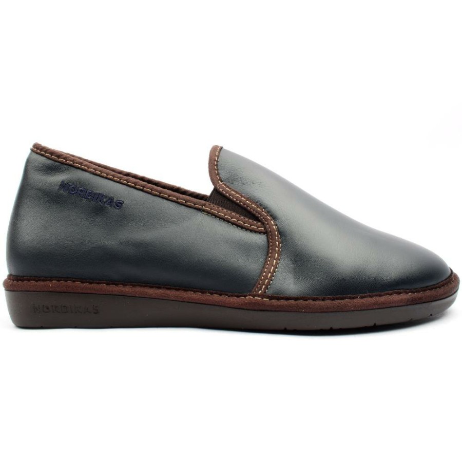 Men Nordika | Mens 663 Slipper - Navy