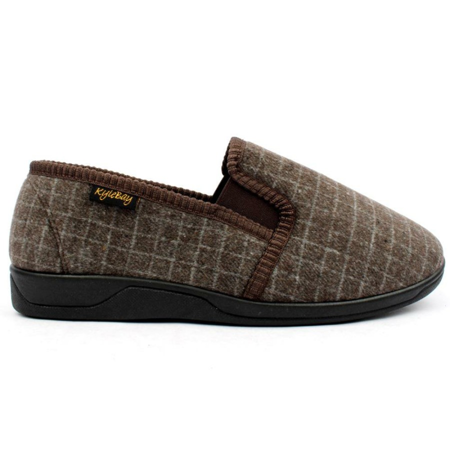 Men Kylebay | Slipper Tony - Brown