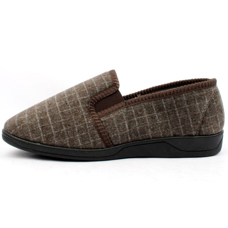 Men Kylebay | Slipper Tony - Brown