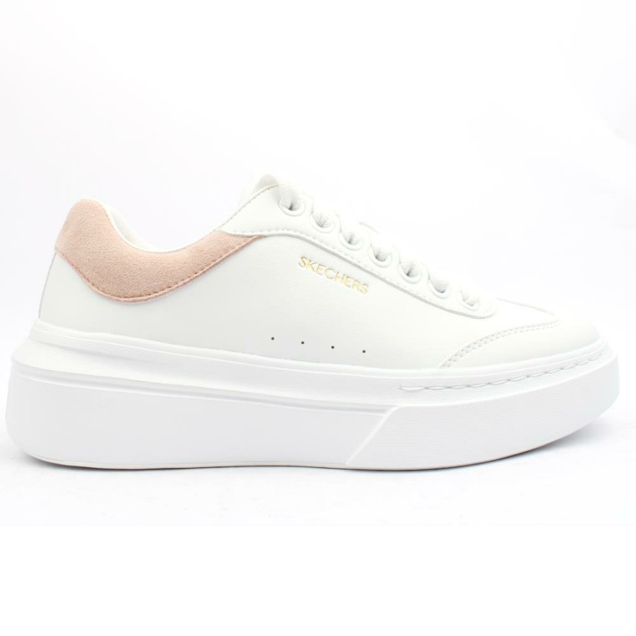 Women Skechers | 185060 Cordova Shoe - White Pink