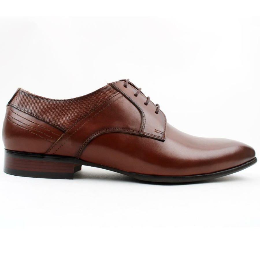 Men Morgan & Co | Morgan Mgn1100 Laced Shoe - Tan