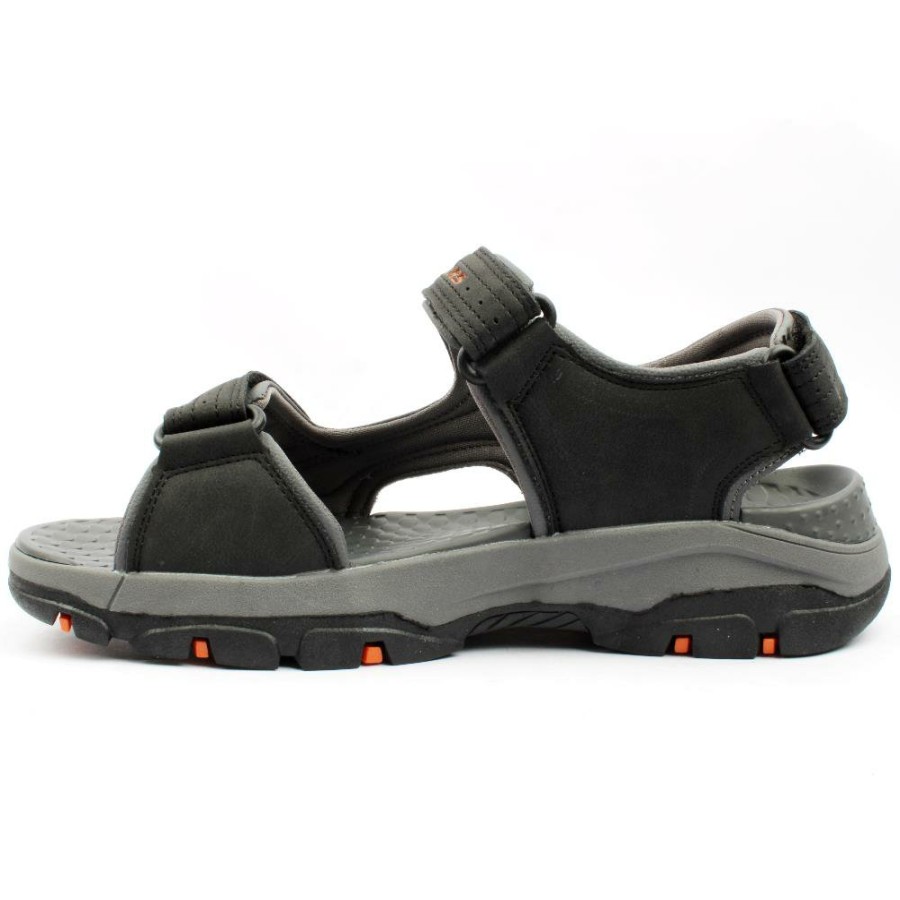 Men Skechers | 204105 Tresmen Sandal - Black