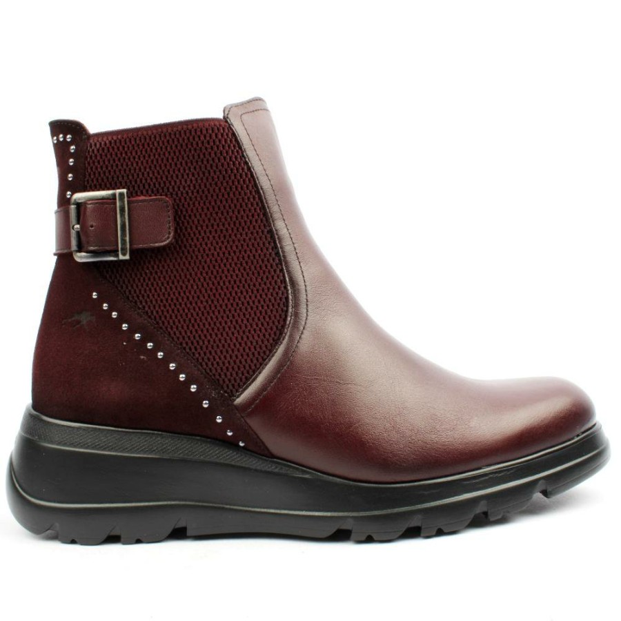 Women Fluchos | Flucho F1529 Boots - Burgundy