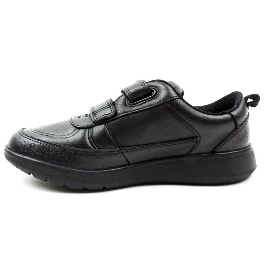 Kids Clarks | Scape Flare Velcro Shoe - Black E