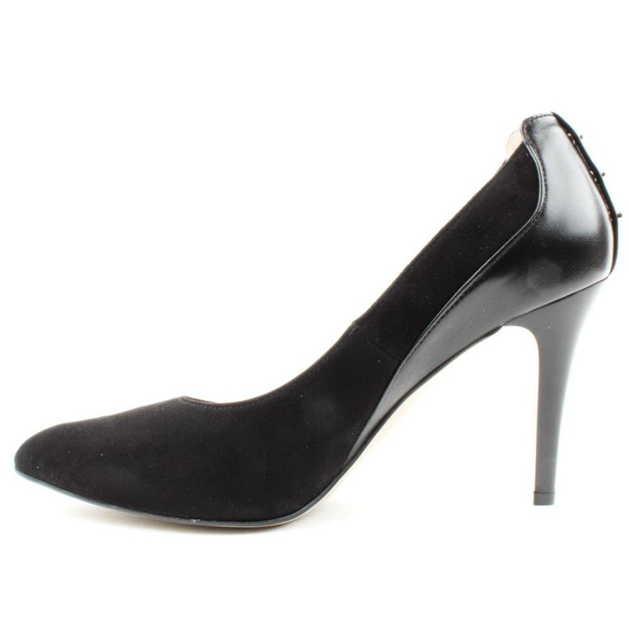 Women Emis | 7481 154 Court Shoe - Black Suede