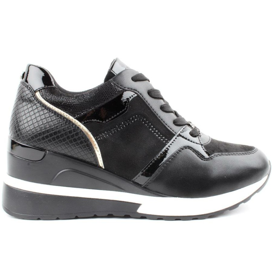 Women Lloyd & Pryce | Lloyd And Pryce Leacy Laced Shoe - Black