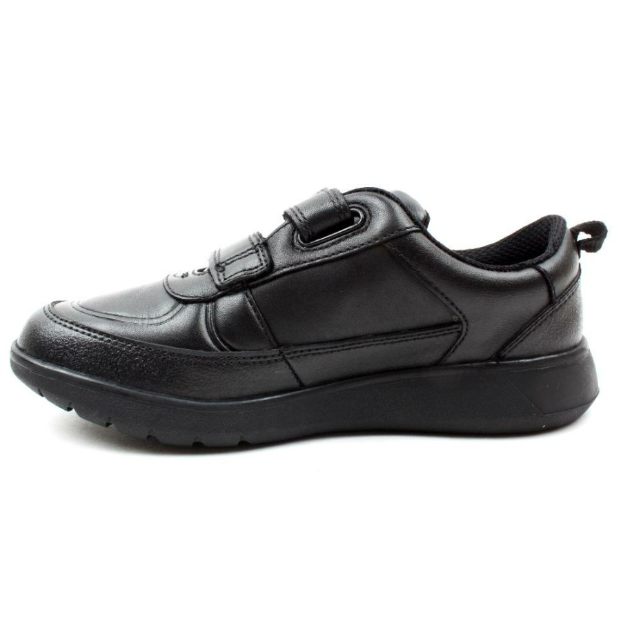 Kids Clarks | Scape Flare Velcro Shoe - Black G