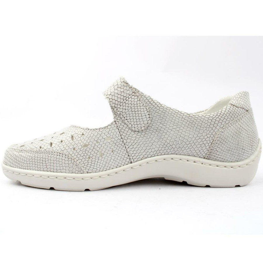 Women Waldlaufer | Strap Shoe - Silver