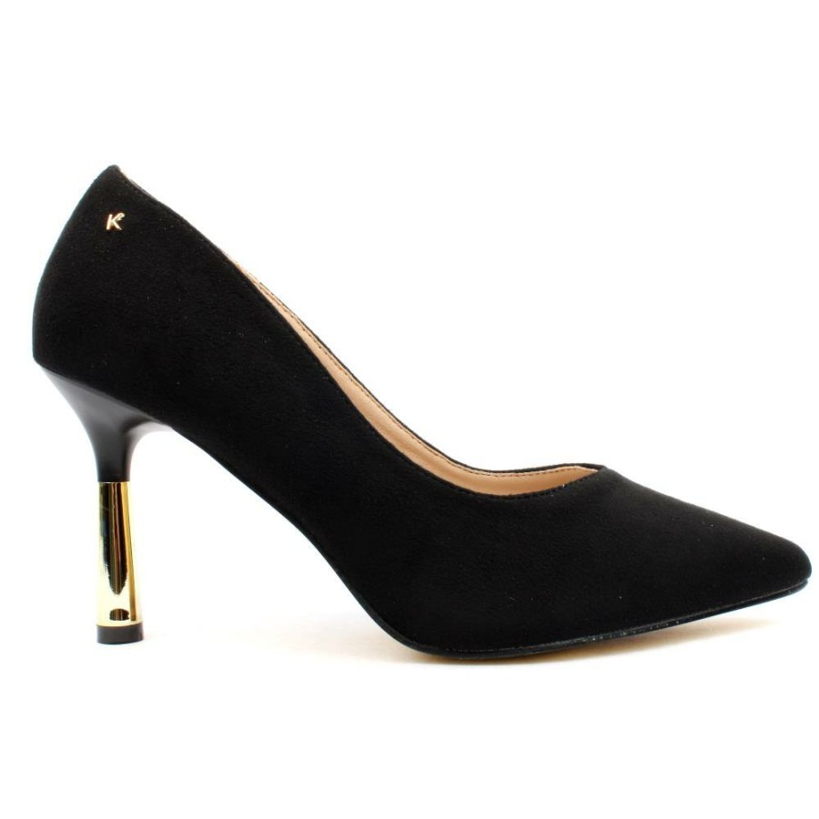 Women Kate Appleby | Driffield Court Shoe - Black Suede