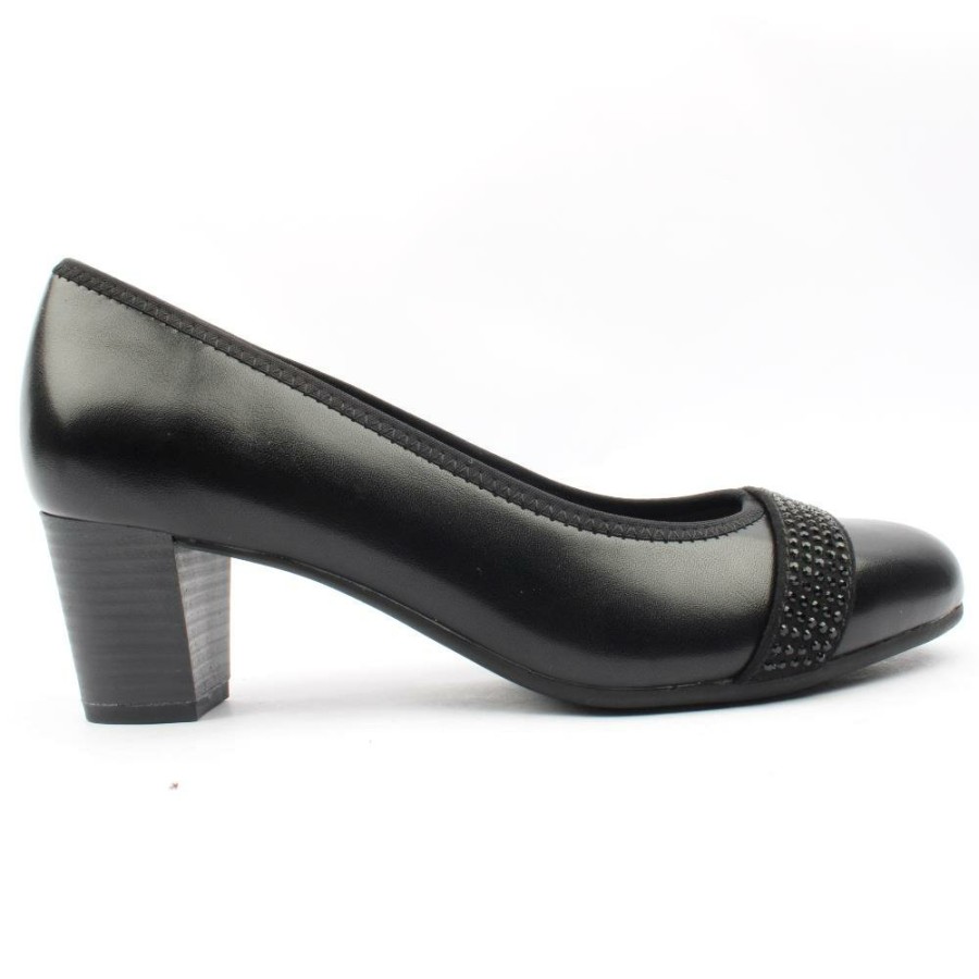 Women Jana | 22464 Court Shoe - Black