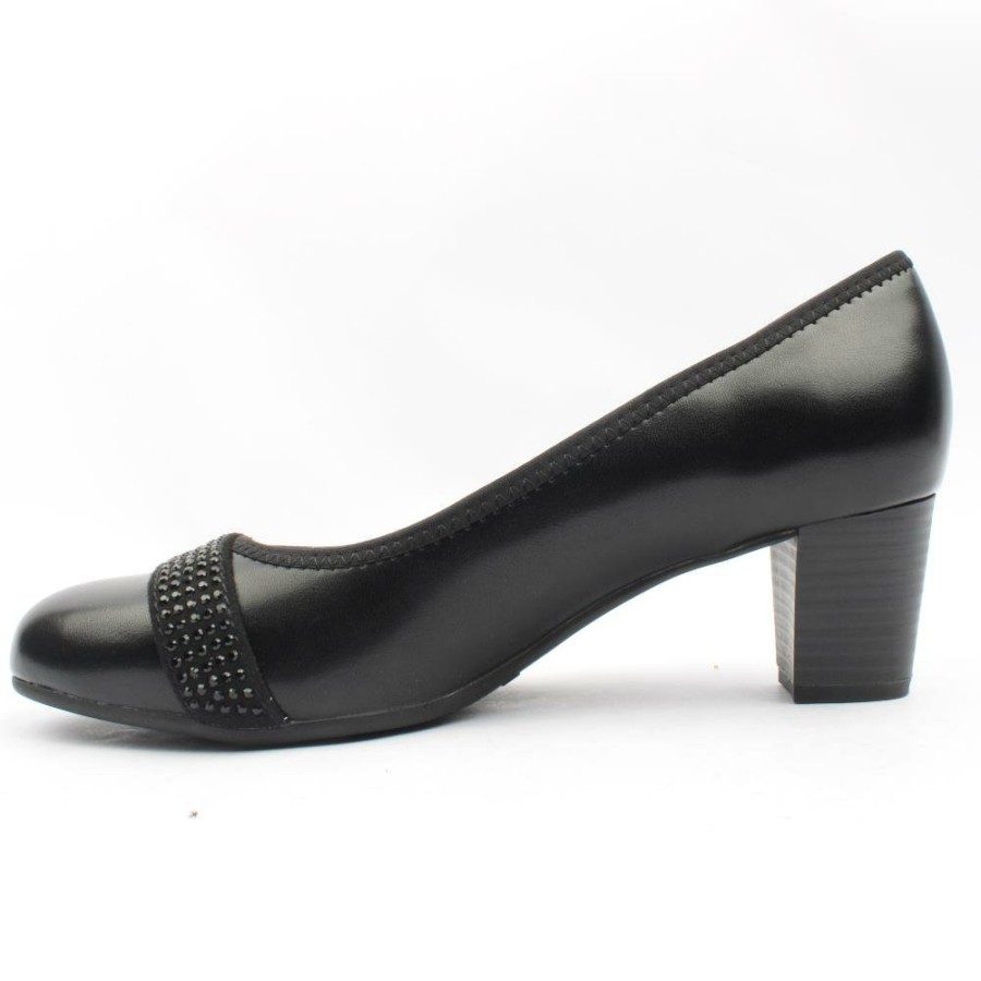 Women Jana | 22464 Court Shoe - Black