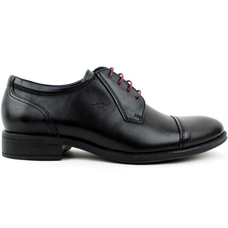 Men Fluchos | 8412 Laced Shoe - Black