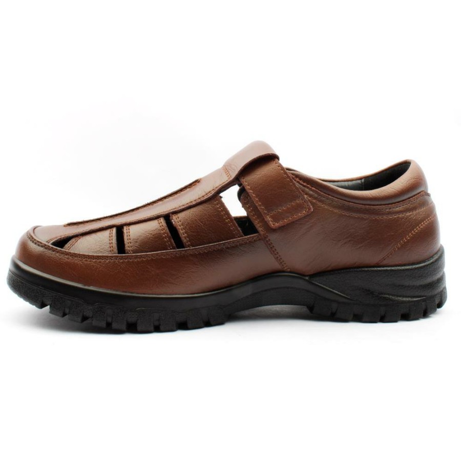 Men G Comfort | A9419 Tan Closed Sandal - Tan