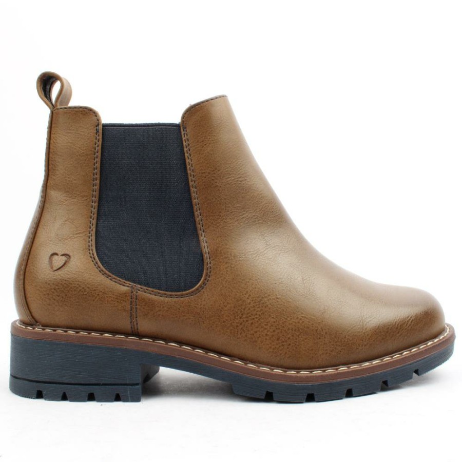 Women Heavenly Feet | Dawlish Boot - Brown