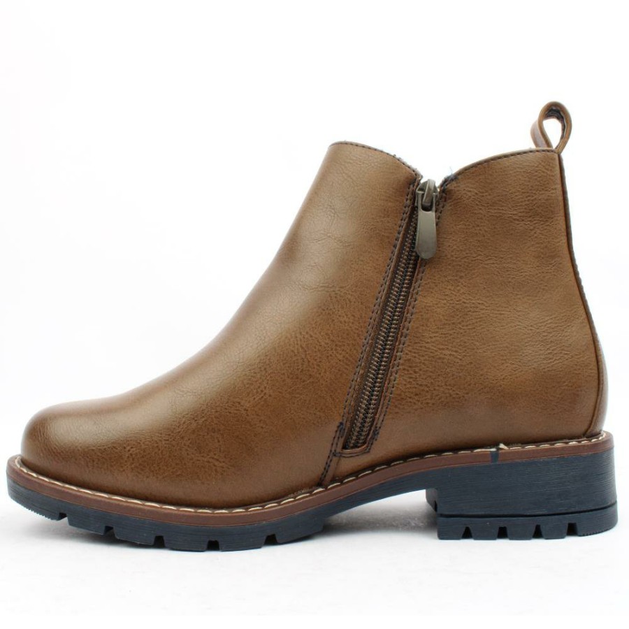 Women Heavenly Feet | Dawlish Boot - Brown