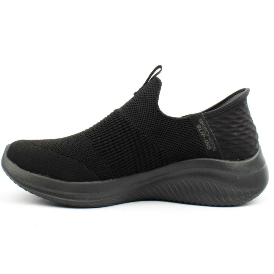 Women Skechers | 149708 Ultra Flex - Black Black