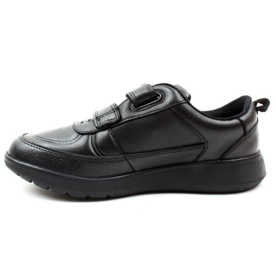 Kids Clarks | Scape Flare Velcro Shoe - Black H