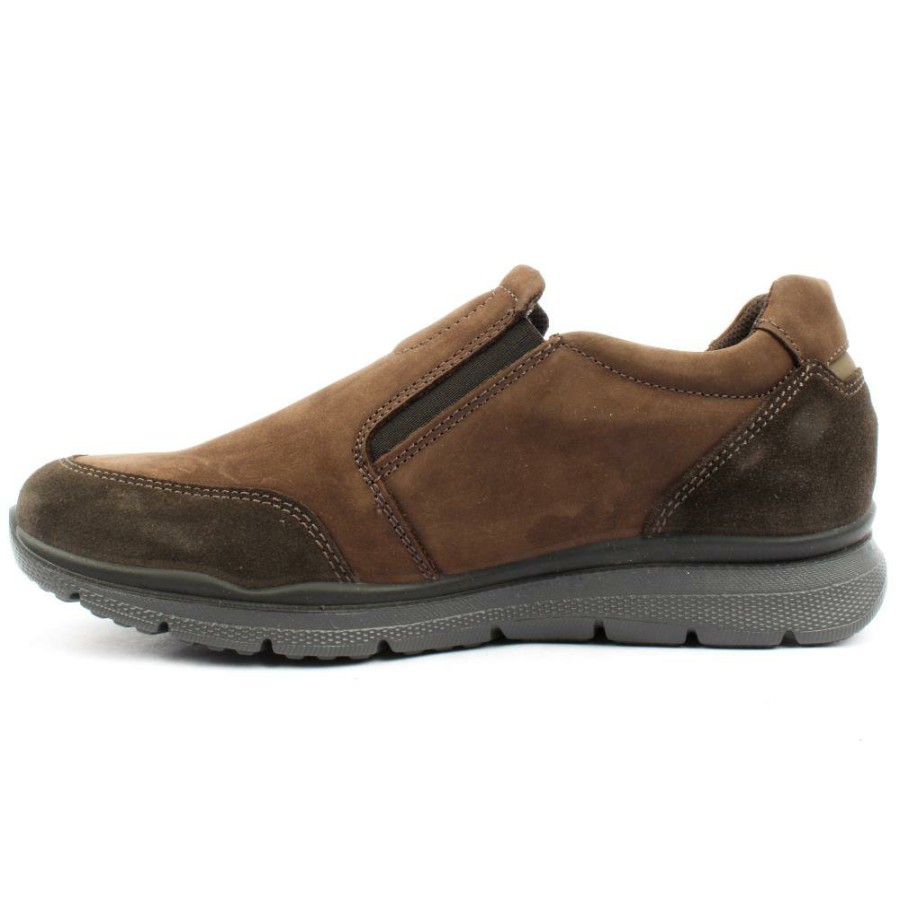 Men Ara | 24606 Slip On Shoe - Coffee