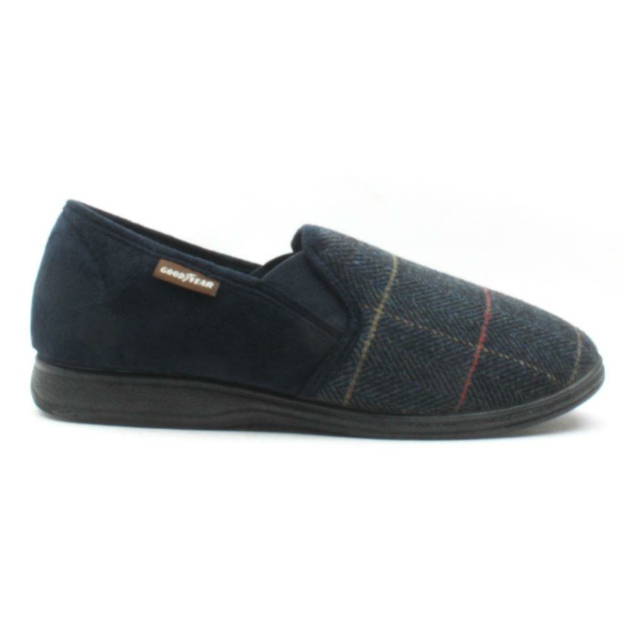 Men Goodyear | Kmg116Harrison Slipper - Navy