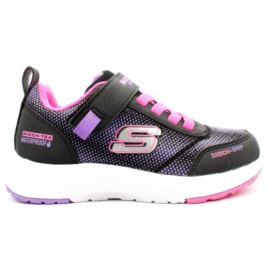 Kids Skechers | 303387L Dynamic Trainer - Black/Pink