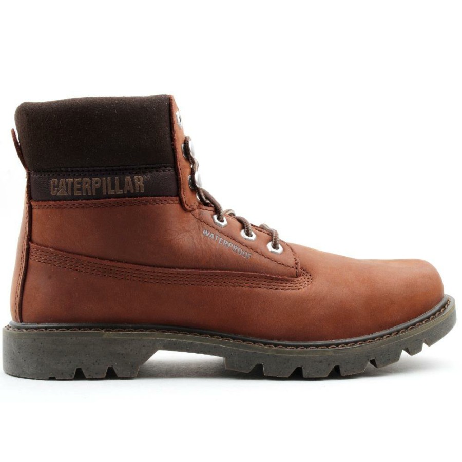 Men Caterpillar | Cats Colorado Waterproof Boot - Mahogany