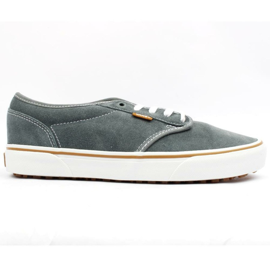 Men Vans | Mnatwood Laced Shoe - Grey Suede